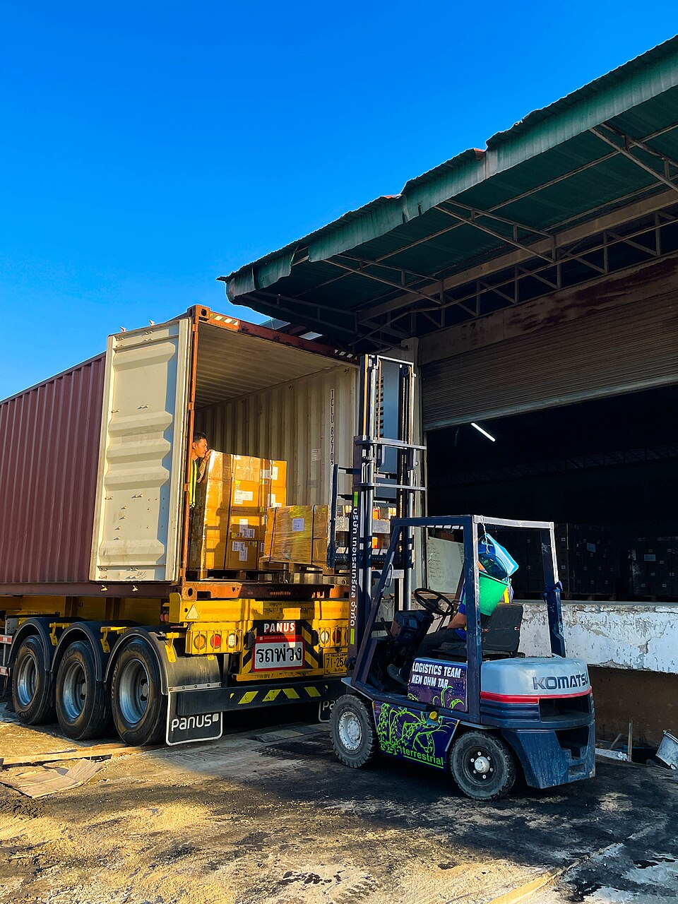 Export loading & logistics