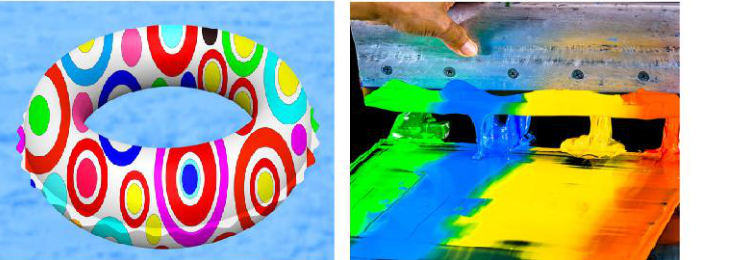 HSA fluorescent color applications