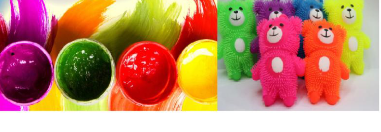 HSQ fluorescent color applications