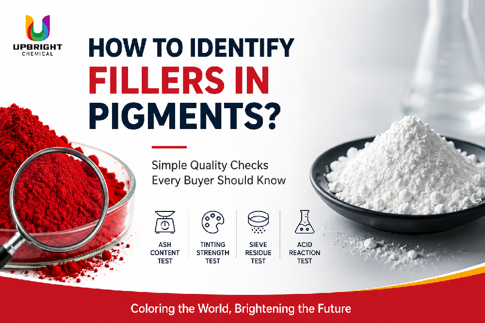 How to Tell Whether a Pigment Contains Fillers?