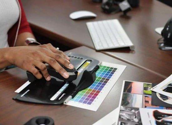 Color sample review